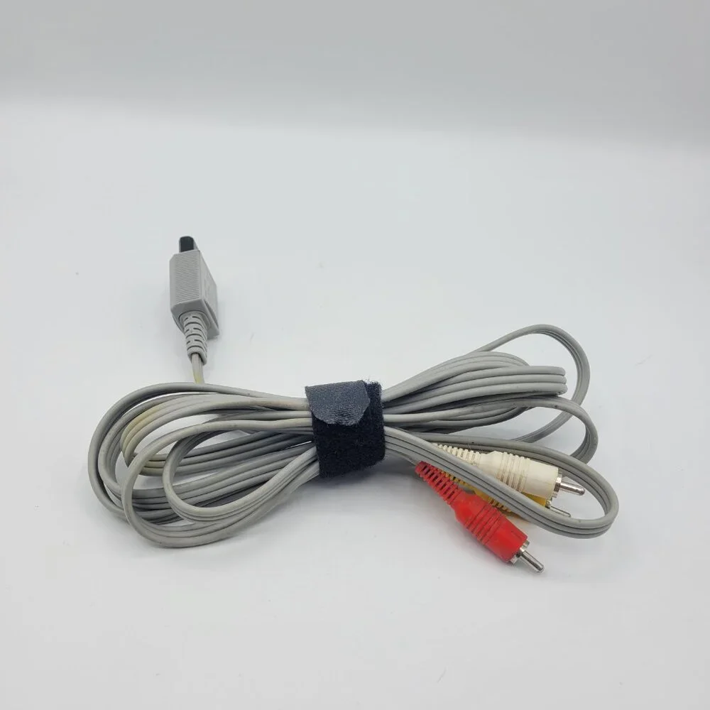 Official Nintendo Wii Audio Video AV Cable RVL-009 Tested Working